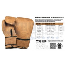Vintage Brown Boxing Gloves